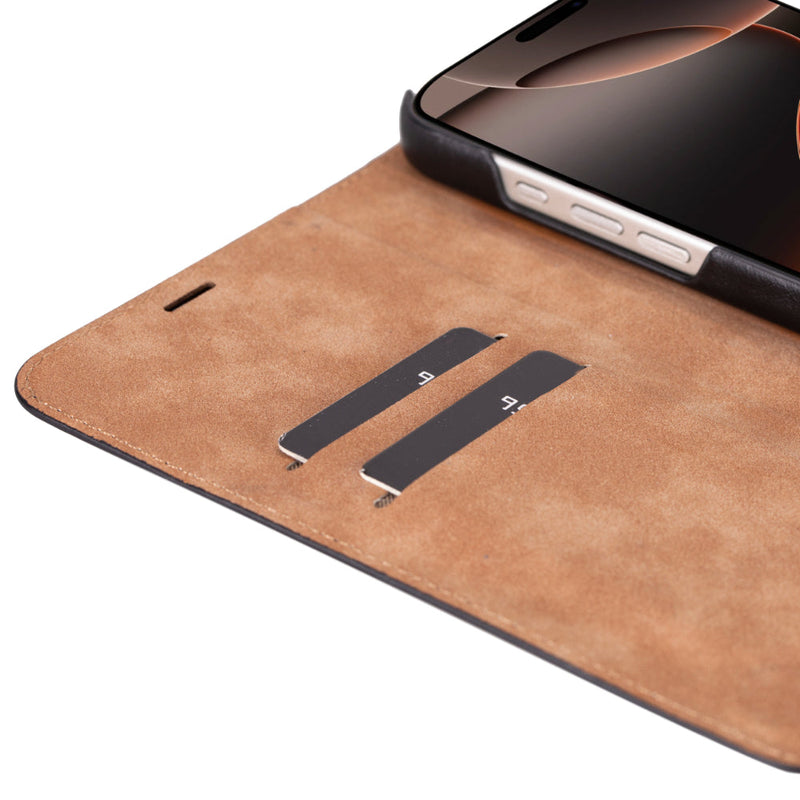 Decatur Leather iPhone 16 Pro Max Folio Case
